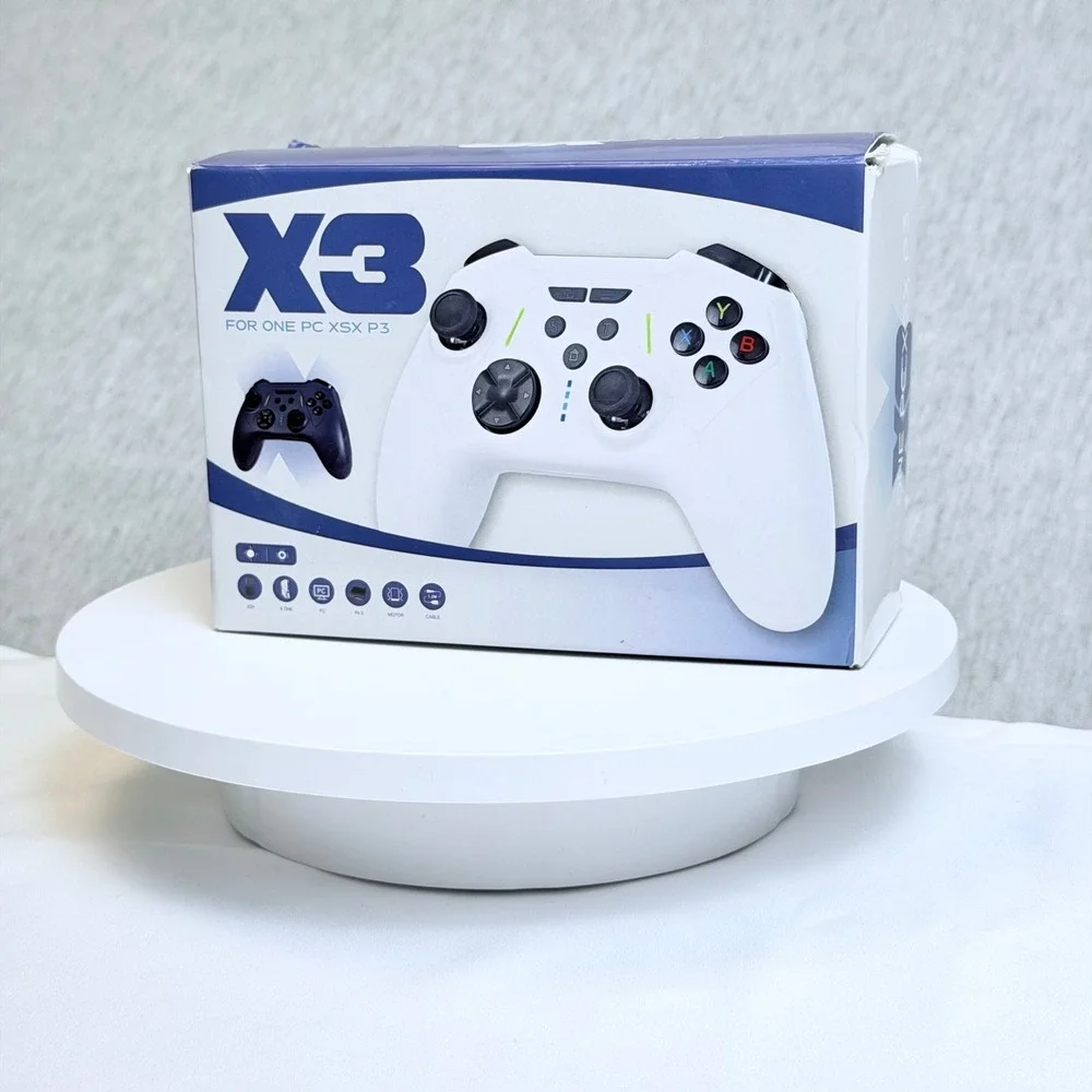 X3 Wireless 2.4G Game Controller for Xbox One PC XSX PS3 White Black Turbo Macro